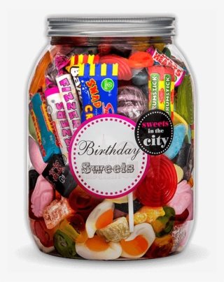 Birthday Sweets - Sweet Jar Transparent