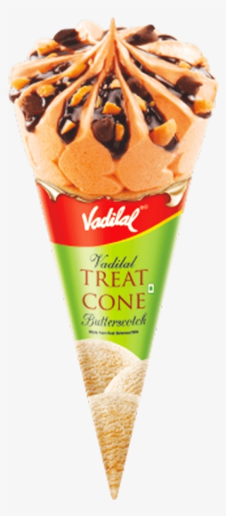 Vadilal Treat Cone Butterscotch - Vadilal Ice Cream Cone