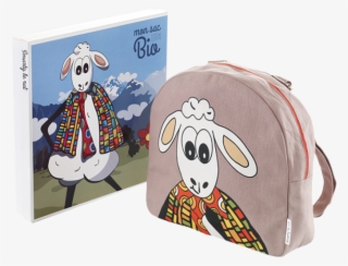 Woolly The Sheep Knapsack - Cartoon