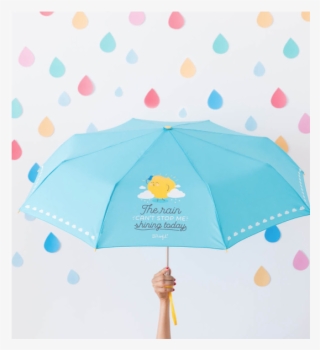 Wonderful Umbrella The Rain Can Not Stop Me, Blue-yellow, - Umbrella