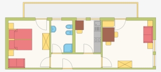 Apartment Sonne Southeast Exposure With Living Room, - Plan