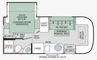 23tb Gemini Ruv Diesel Motorhome Rental