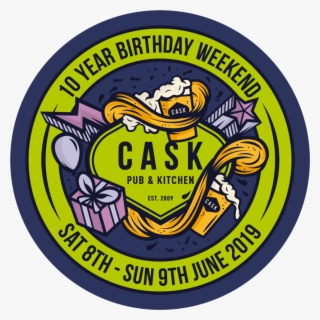 Cask Pub Kitchen 10th Birthday Weekend - Logo