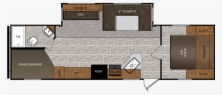 Forest River Acadia 29st Bunkhouse Floorplan - Floor Plan