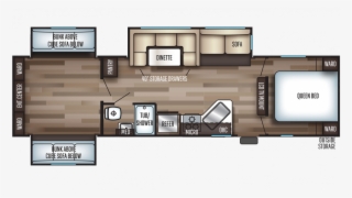 2020 Cherokee 304bs Floor Plan Img - Recreational Vehicle
