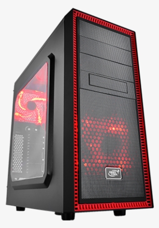 Deepcool Computer Pc Red Tesseract Computer Case - Deepcool Atx Tesseract Sw Rd