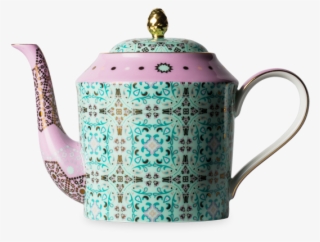 Pimp My T2 Rose Teapot Medium Chocolate Pots, Chocolate - Teapot