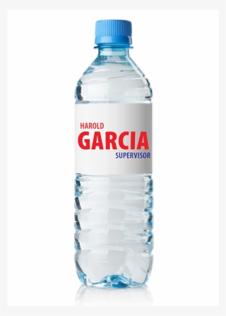 Water Bottles W/ Full Custom Labels - Plain Water Bottle Plastic