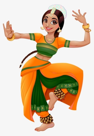 India Png Photo - Bharatanatyam Cartoon
