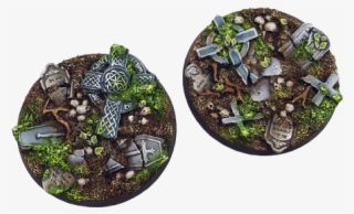 Graveyard Bases, Round 60mm - Opal