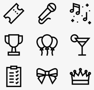 Events - Web Design Line Icon