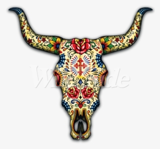 Day Of Dead Animal Skull