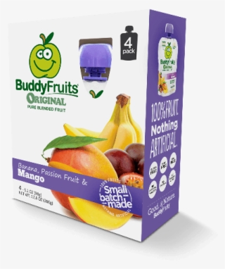 Buddy Fruits Originals Banana Passion And Mango Fruit - Juicebox