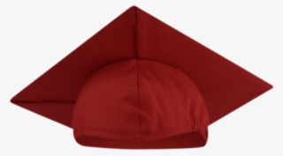 Red Graduation Cap - Origami