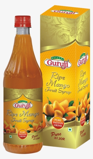 Ripe Mango Fruit Syrup - Guruji Thandai Png