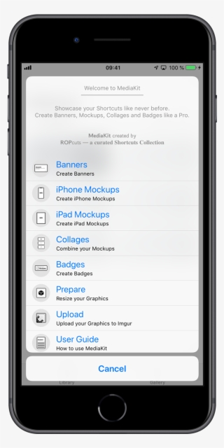 Mediakit - Ios App Confirmation Popup