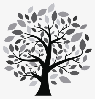 Vinilo Decorativo Árbol De Muchas Ramas - Logo Nature