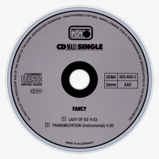 Fancy Lady Of Ice Cd Disc Image - Compact Disc