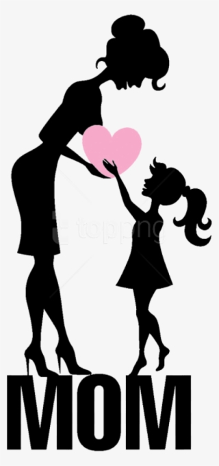 Free Png Download Mothers Day Love Mom Png Png Images - Clip Art Mother And Daughter