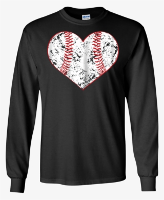 Baseball Heart T Shirt, Gift For Softball Mom Or Dad, - T-shirt