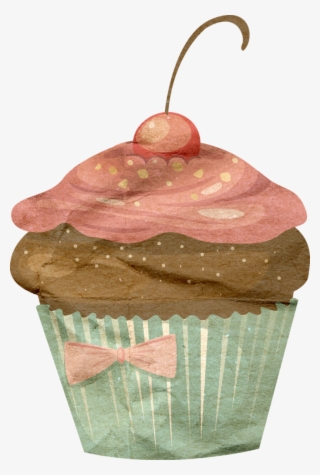 Cupcake Clipart Collage - Desenho