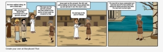 Jesus Gives A Man Sight - Comics