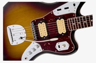 Fender Kurt Cobain Jaguar 3-color Sunburst - Black Jaguar Electric Guitar