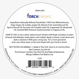 Torch Trainers Beard Balm - Communards Never Can T Say Goodbye