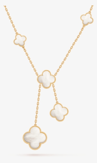 Magic Alhambra Necklace, 6 Motifs - Van Cleef Prices Uae