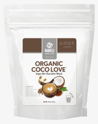 Hot Coco Love- Vegan Powders Boku® Superfood 12oz - Hojicha