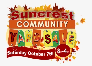 Suncrest Fall Community Yard Sale - Halloween