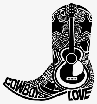 2070 X 2237 4 - Cowboy Boot Svg