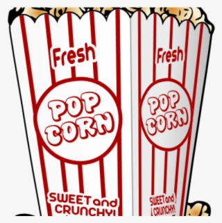 Popcorn Clipart Movie Ticket
