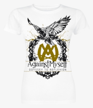 T-shirt Mirror White Girly - Bald Eagle