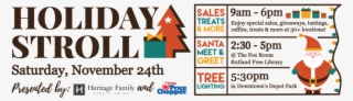 Holidaystroll Webbanner - Price Chopper