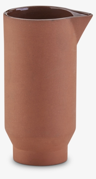 Edge Terracotta Milk Jug - Vase