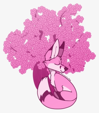 Cherry Blossom Fox