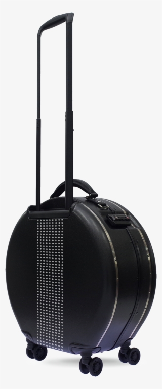 Picture Of Ookonn X 10 Corso Como Round Black Rolling - Round Luggage Bags