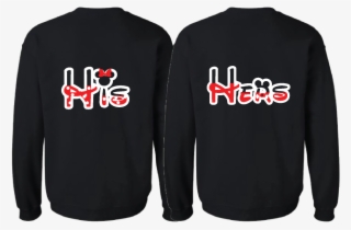 500200 His Hers - Cute Lesbian Couple Sweatshirts