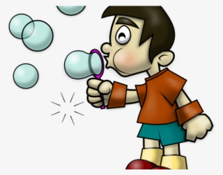 Blow Cliparts - Blow Bubbles Clip Art