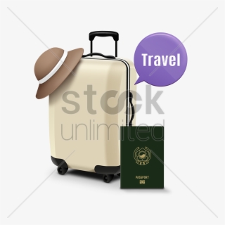 Luggage Clipart Trolley Bag - Baggage