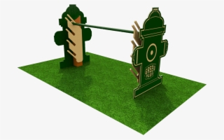 Fire Hydrant Jump - Illustration