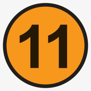 Vet 11 - Number 11 In Circle