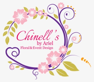 Chinell's By Ariel - Flower Black And White Design Borders