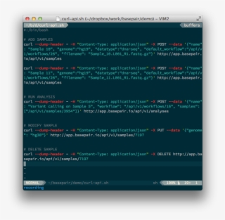 Api-curl - Vim Customize