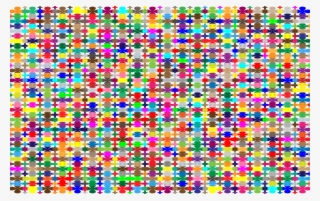 Pattern Grid Art Colorful Background Clipart - Circle