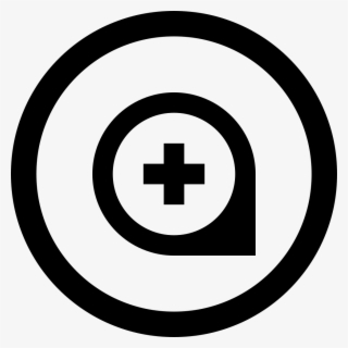 Marker Add With Circular Button Comments - Png Icon