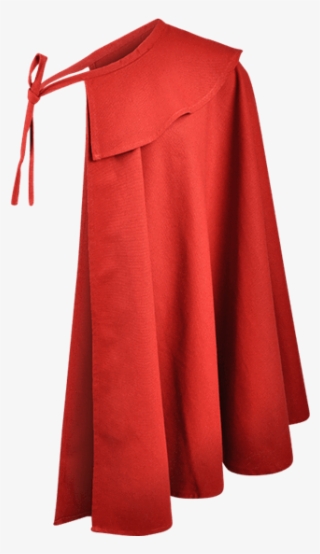 Tilly Premium Cotton Cloak - Duffle Coat Rouge Femme