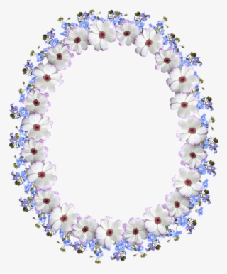 Frame, Border, Floral, Decorative - Necklace