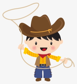 Cowboy Hat Clipart Safari - Menino Fazendinha Png